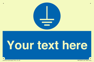 Custom Connect to Earth Sign